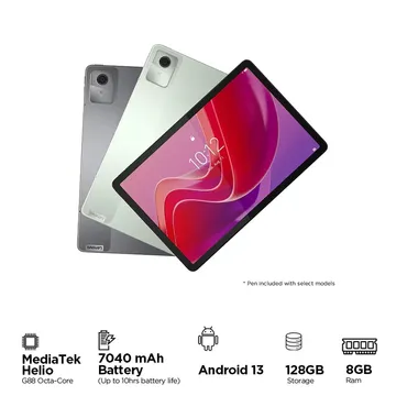 Lenovo 11" Tab M11 Multi-Touch 128GB Tablet (Wi-Fi Only)
