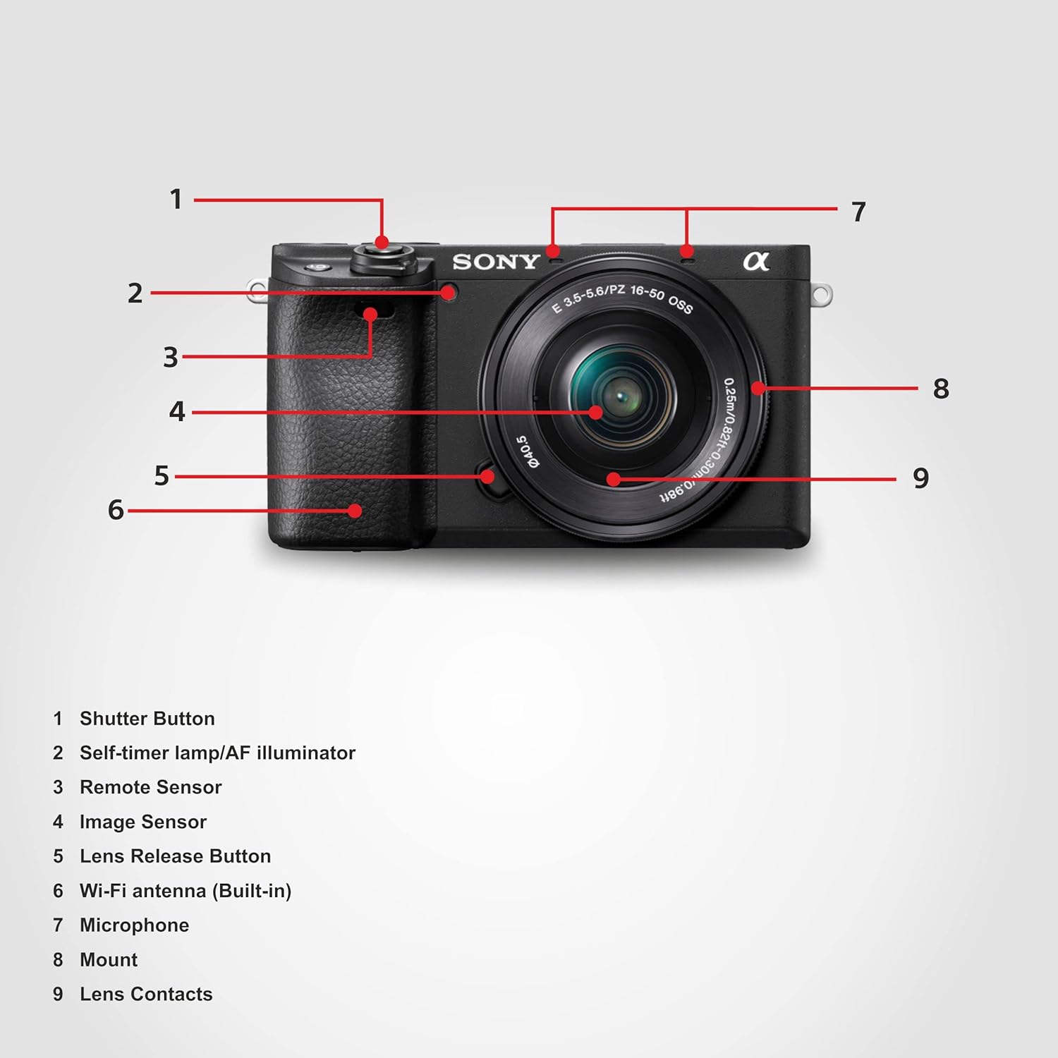 Sony Alpha ILCE-6400L 24.2MP Mirrorless Camera