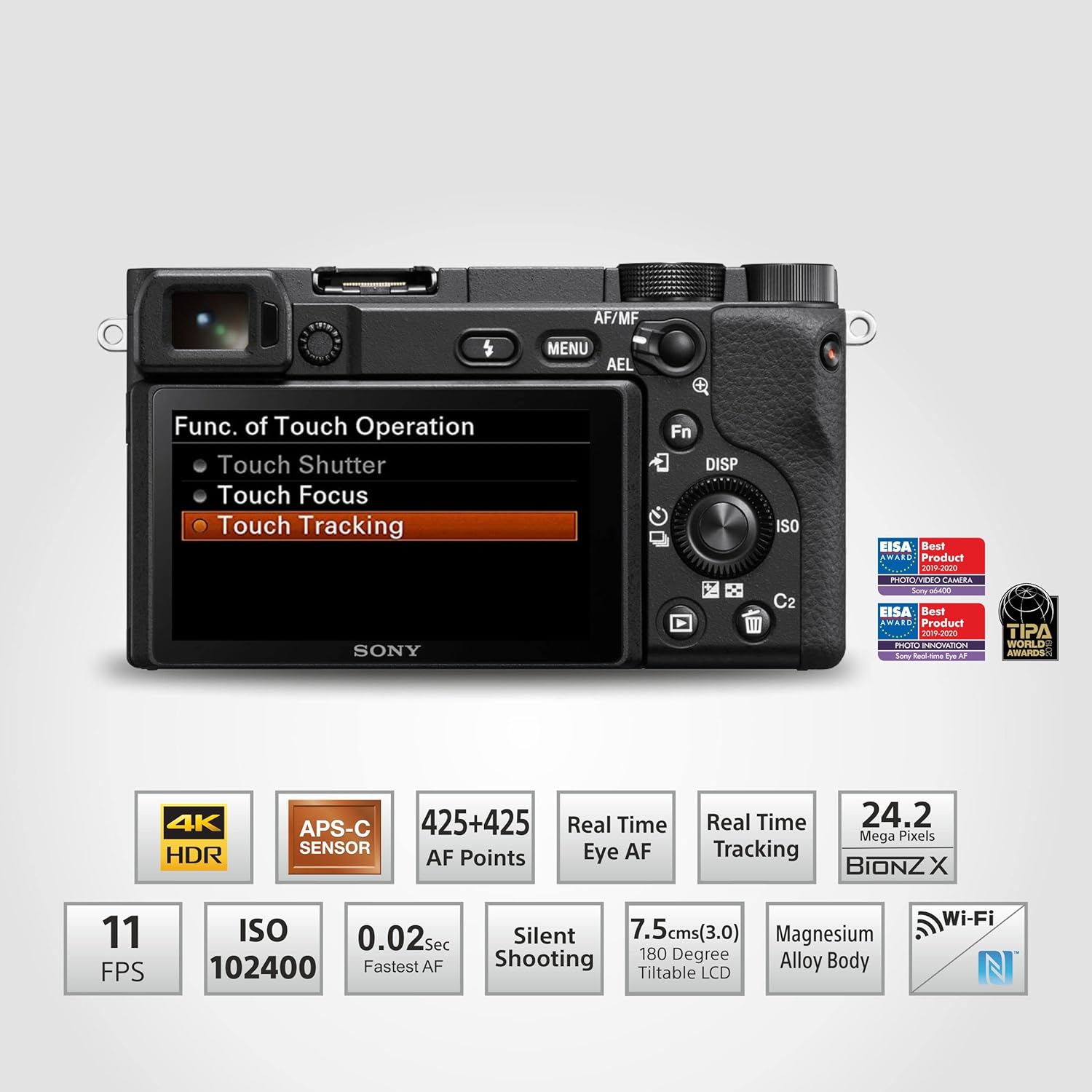 Sony Alpha ILCE-6400L 24.2MP Mirrorless Camera
